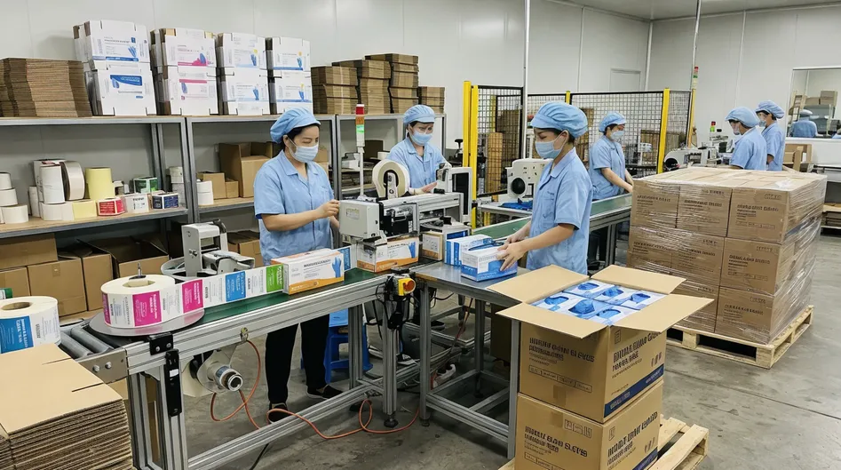 OEM private label packaging handled in-house