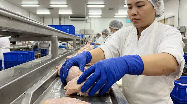 Cobalt Blue Nitrile Gloves