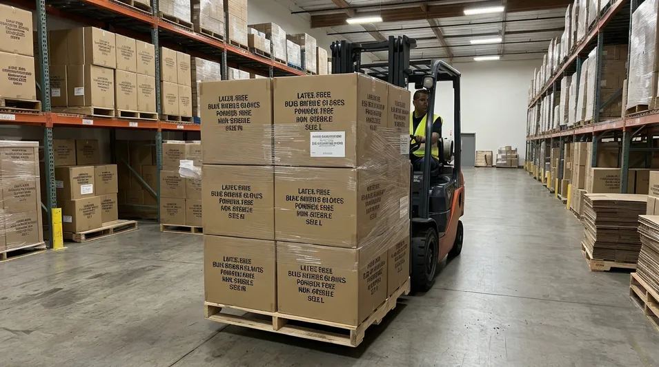 Dental chain and DSO network nitrile glove distribution