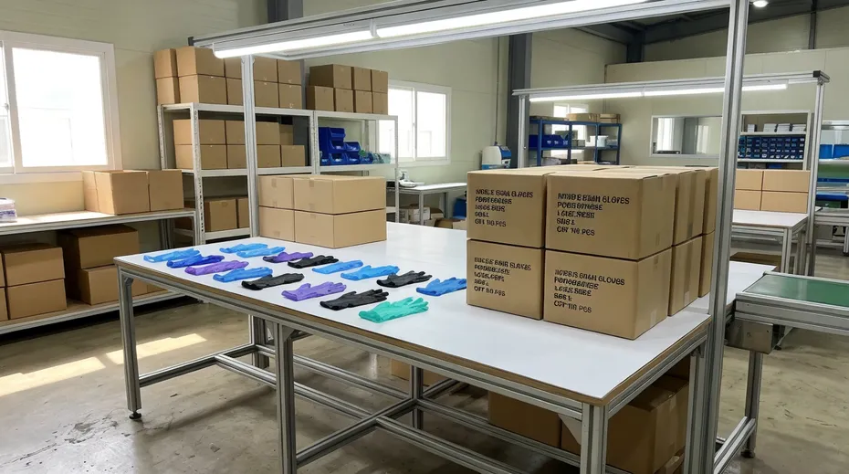 Request a structured quote for nitrile gloves from glovemfg