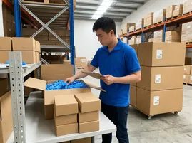 Medical and dental distribution of nitrile examination gloves