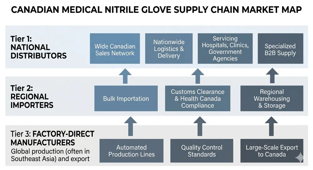 Medical Nitrile Glove Suppliers for Canadian Healthcare Distributors: Sourcing and Pricing Review