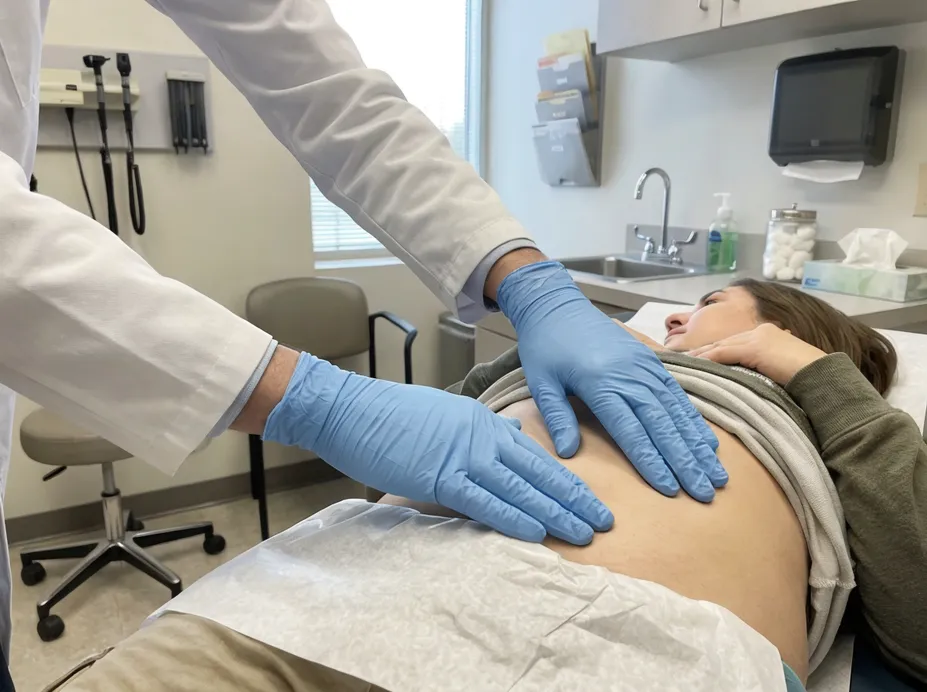 Medical nitrile examination gloves in clinical use — GP clinic and outpatient facility setting