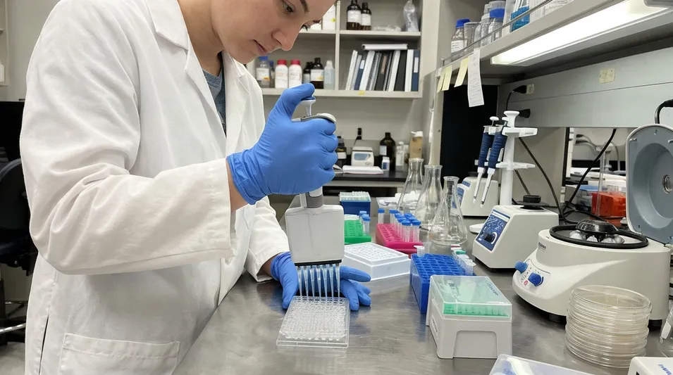 Laboratory nitrile gloves for research institutions and clinical labs