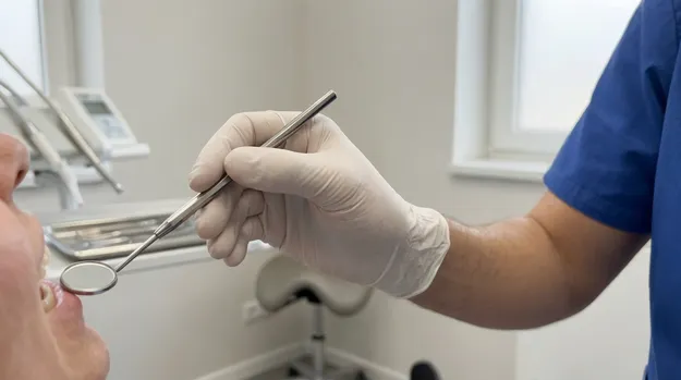 Dental distribution white nitrile procedure gloves Europe